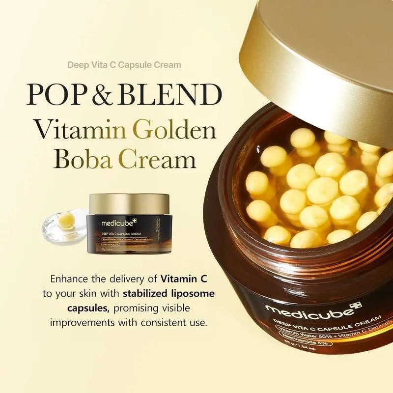 Medicube+ Gold capsule cream