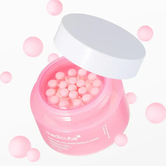Medicube+ pink capsule cream
